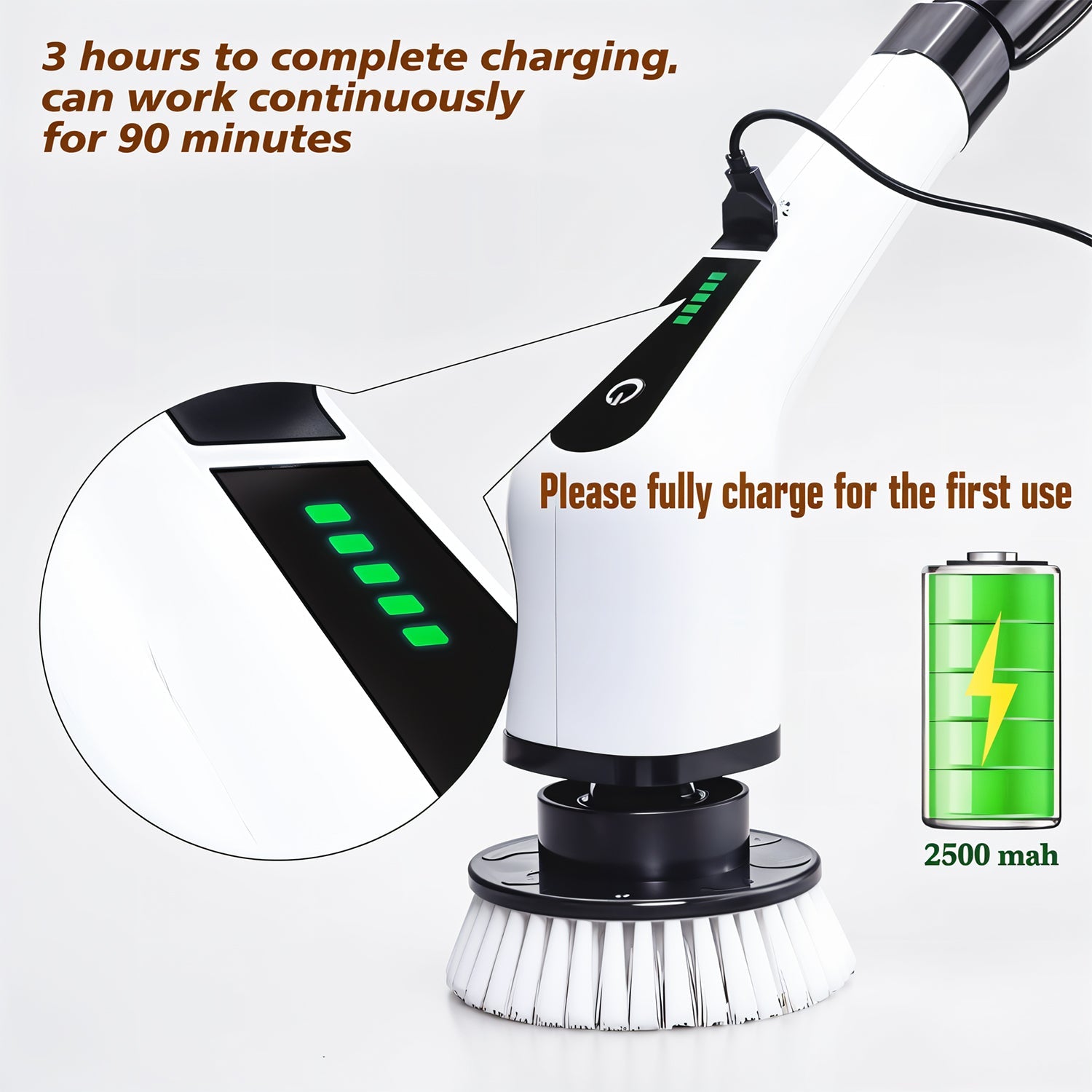 Jupiter 9-in-1 Multi - Cleaner Brush