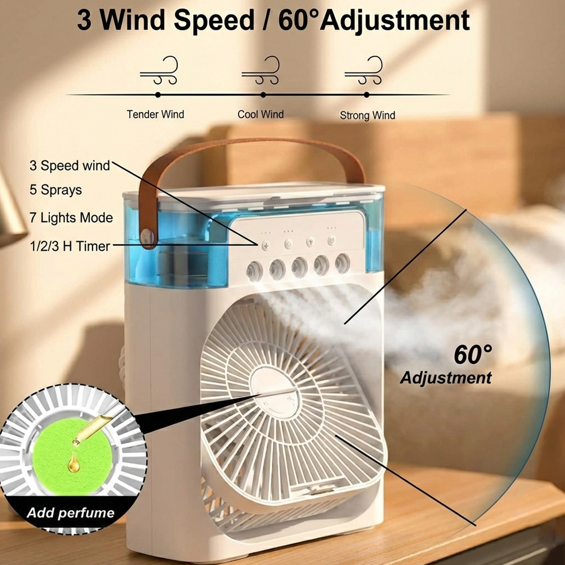 Jupiter Portable Mini Air Cooler