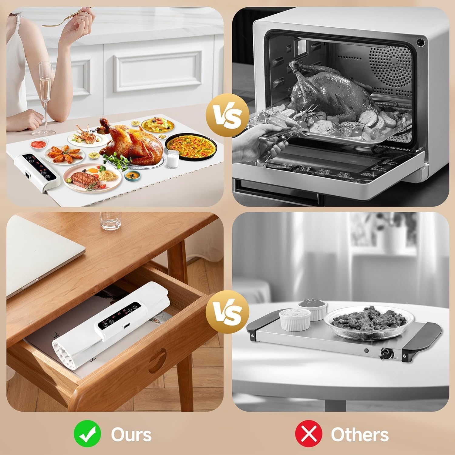 Jupiter WarmPad Food Heating Mat