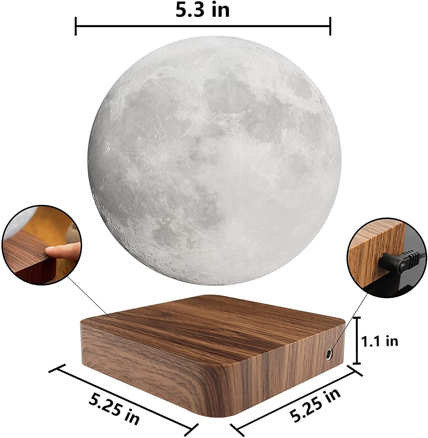 Jupiter Floating Moon Lamp