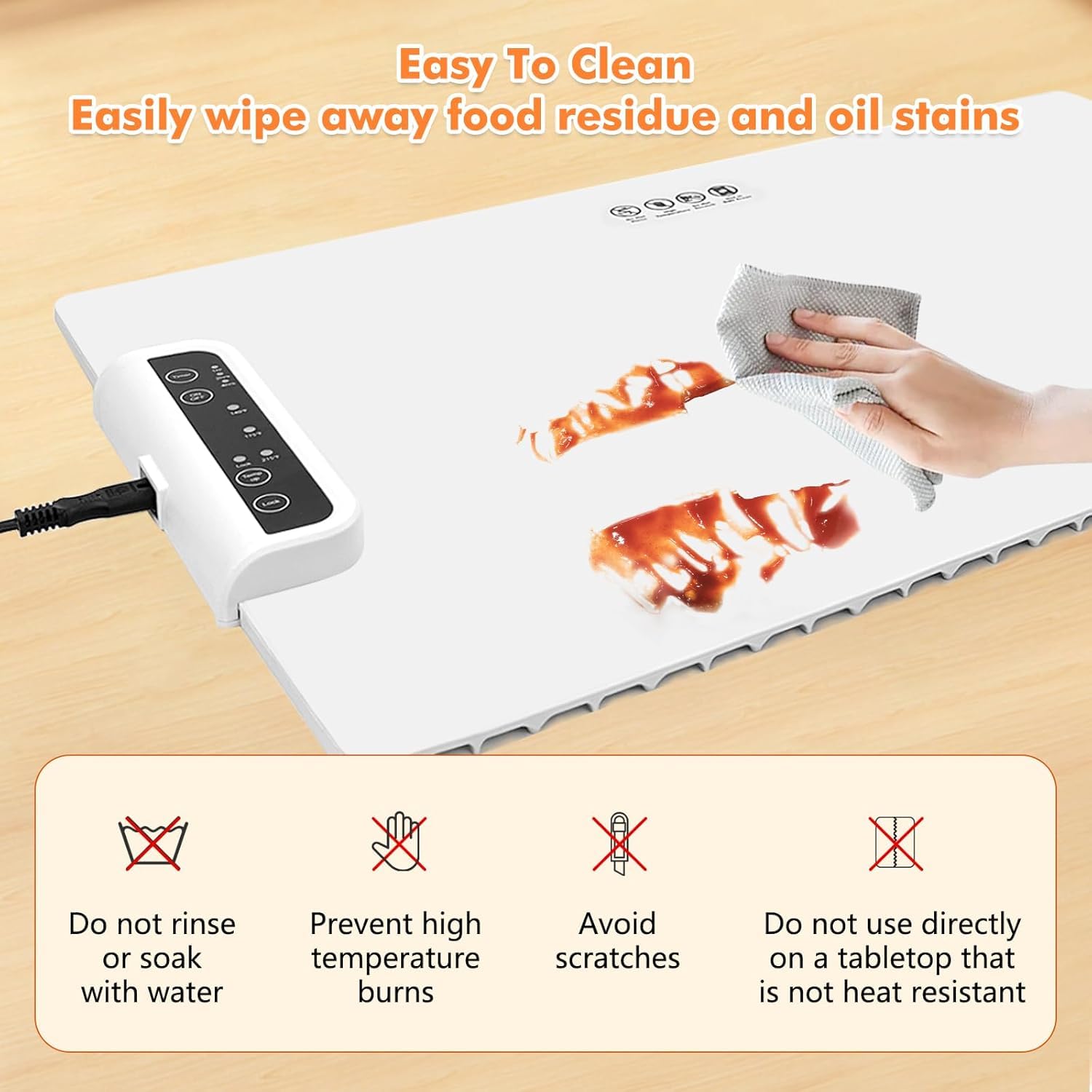 Jupiter WarmPad Food Heating Mat