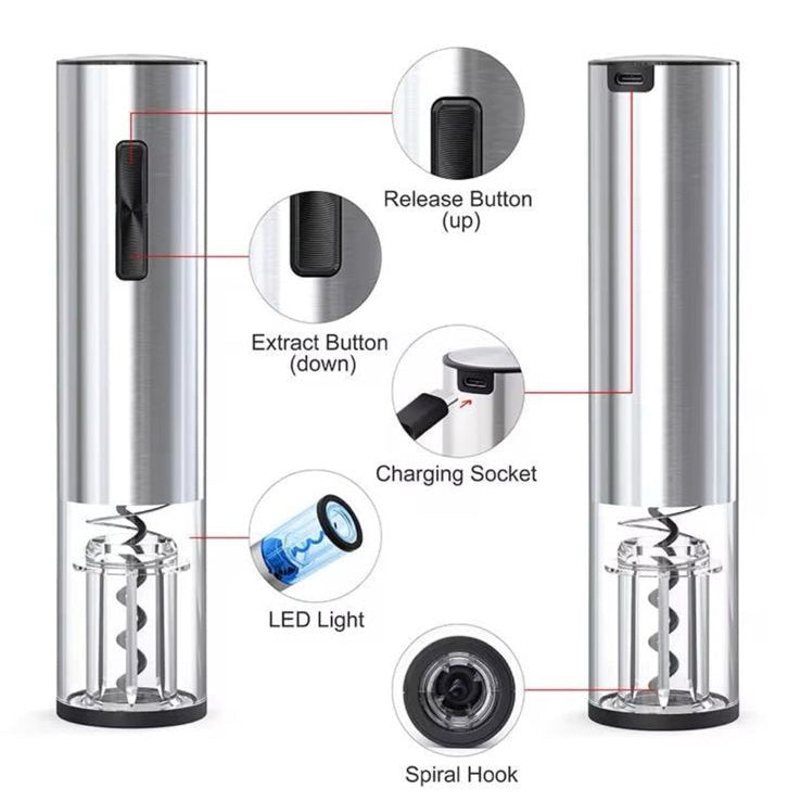 Electric Wine Opener Set