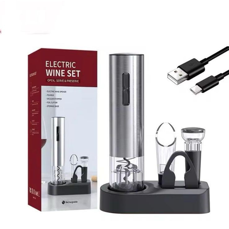 Electric Wine Opener Set