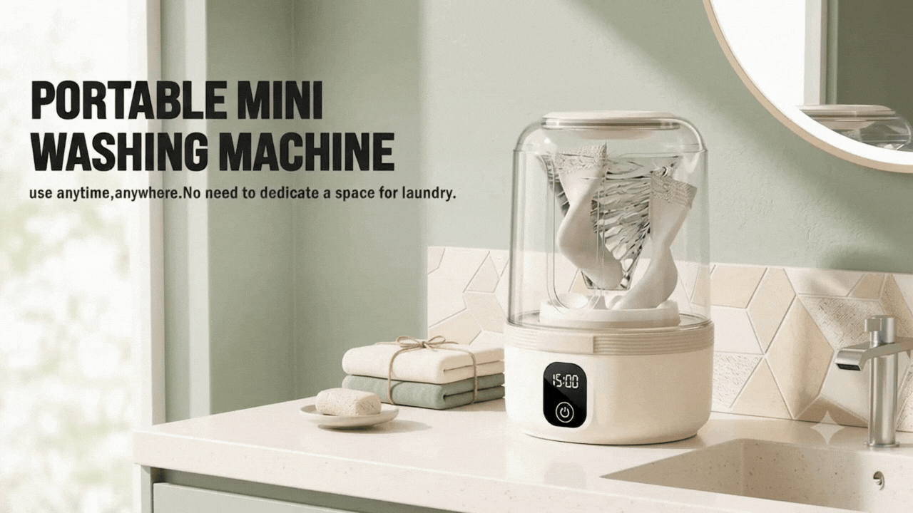 Wash anywhere with ease