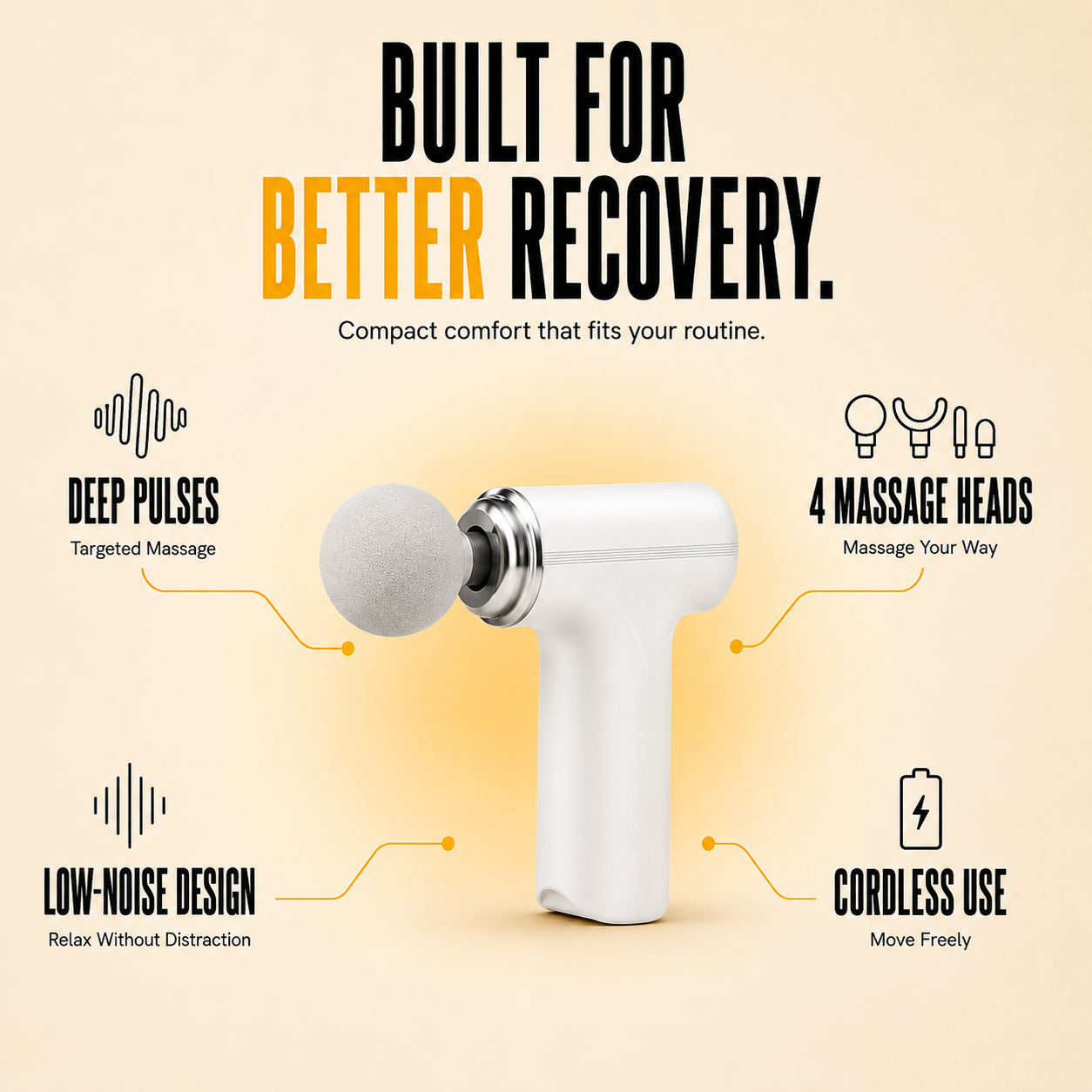 Jupiter Portable Handheld Massager