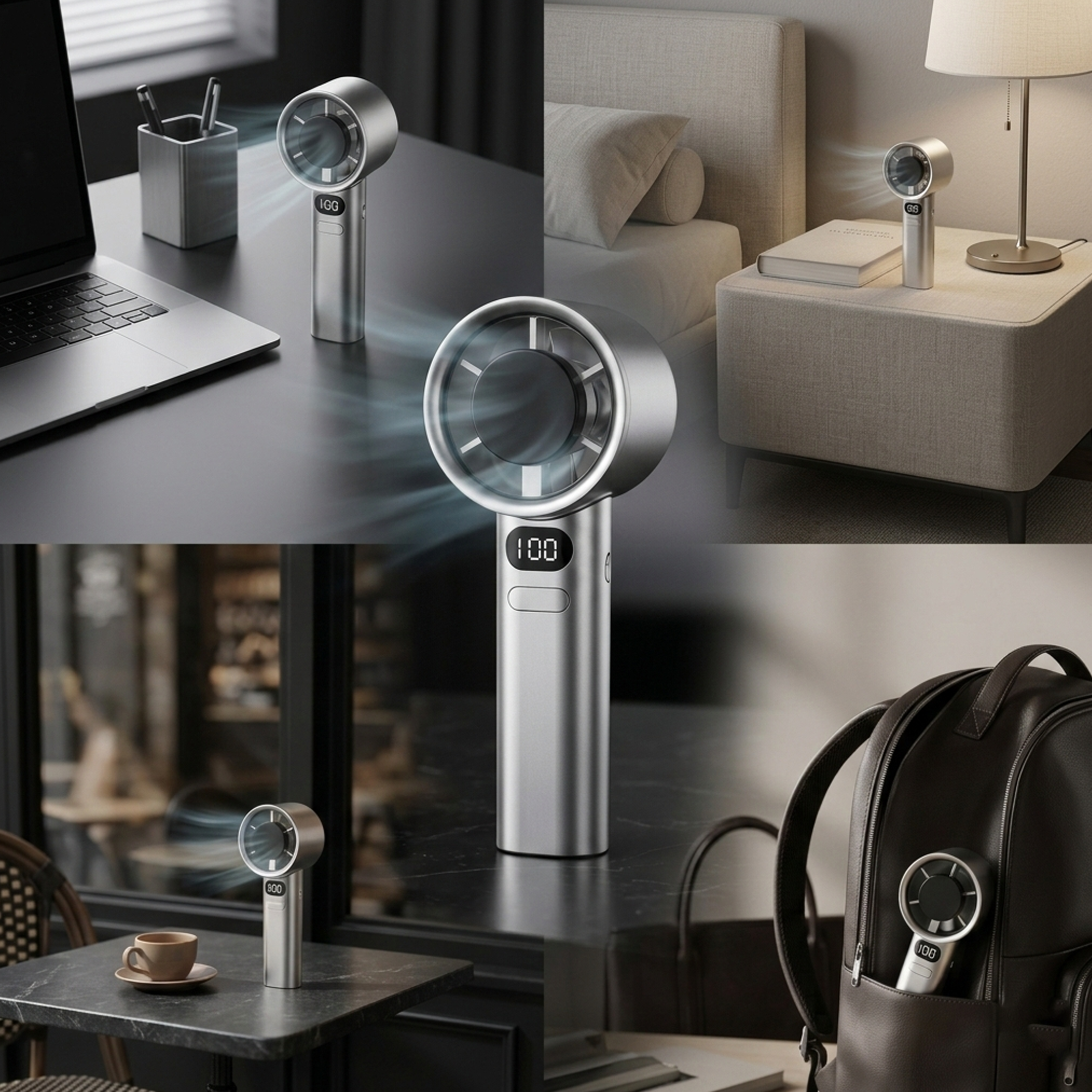 Jupiter Rechargeable Turbo Handheld Fan