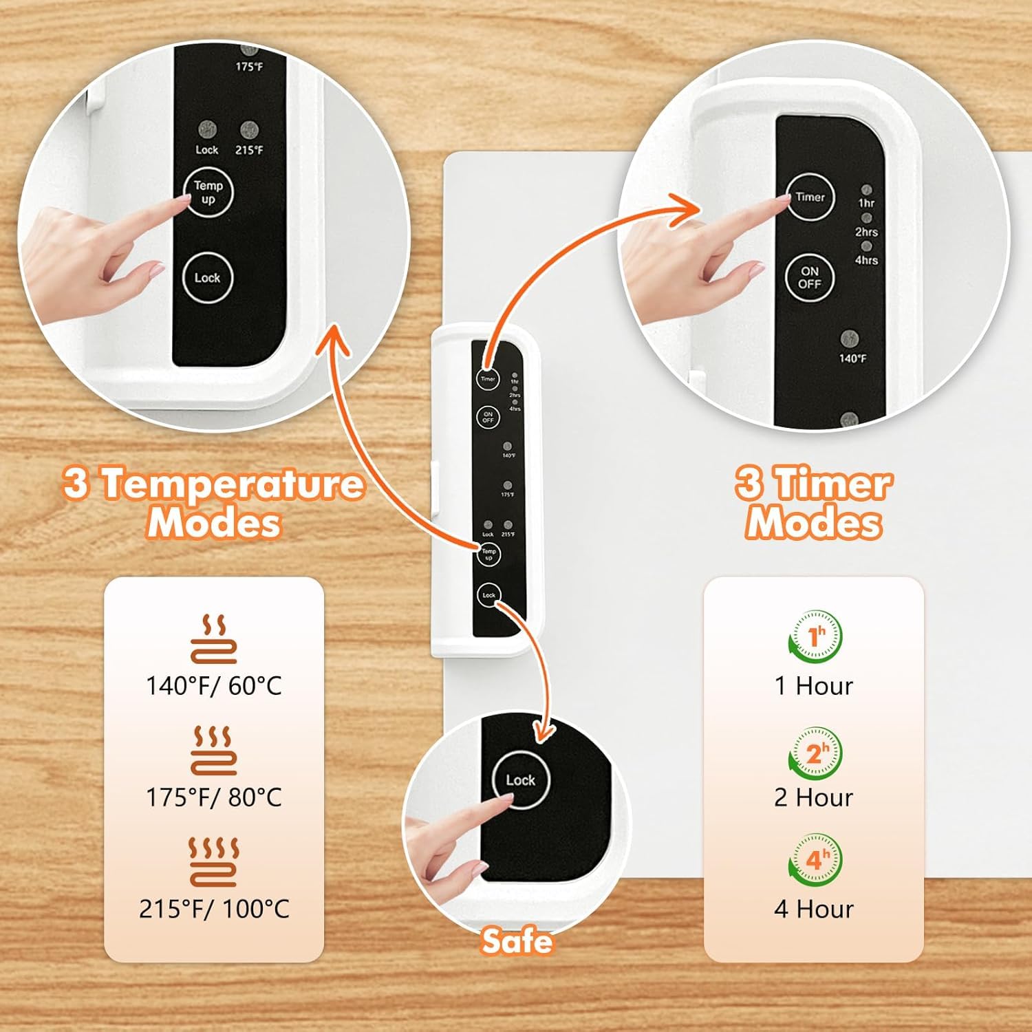 Jupiter WarmPad Food Heating Mat